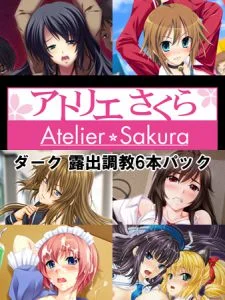 [VJ012077][アトリエさくら] アトリエさくらダーク 露出調教6本パック