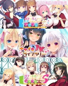 【期間限定】 ナマイキJKライブラリー＋彼女は友達ですか？恋人ですか？それともトメフレですか？ 1＋2パックセット [VJ015408][制作: DESSERT Soft]