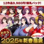 エレクトリップ 爆乳シリーズ12タイトル！抜きまくり福袋2025【1月7日まで期間限定】